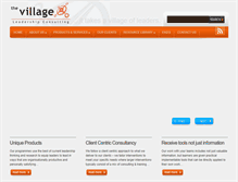 Tablet Screenshot of new.villageofleaders.co.za